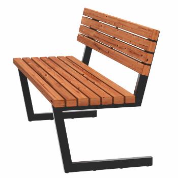 Relax benk - 150 cm - ThermoWood®